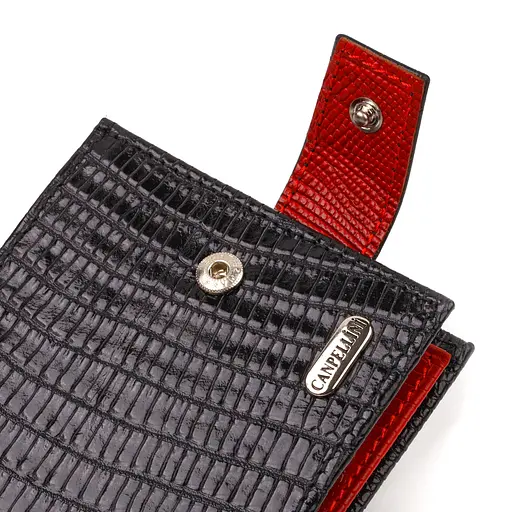 Мужской кожаный кошелек Canpellini 11х8.3х1 см acs0025705 - фото 3
