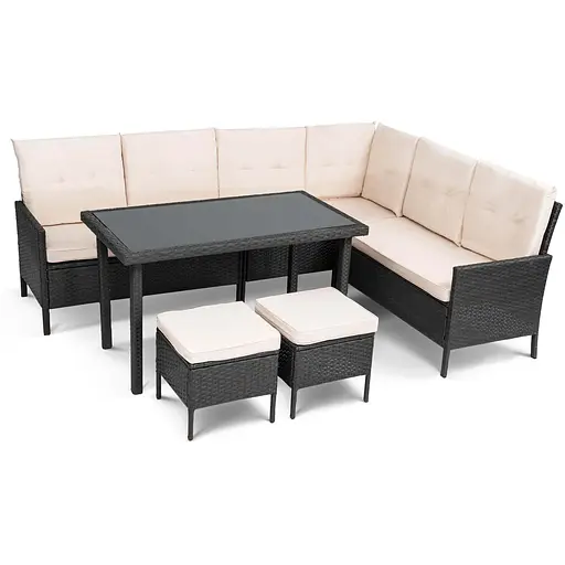 Садові меблі Di Volio Venice чорні