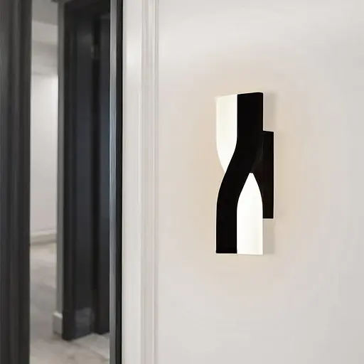 Стильний світлодіодний стіновий світильник 30х10х7 см Арт. B 323-280 Line F - фото 1