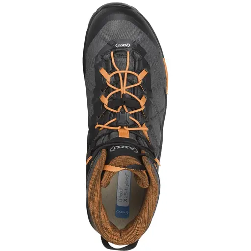 Ботинки AKU Rocket MID GTX 9 Black/Orange - фото 3