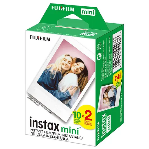 Набор камера Fujifilm Instax Mini 12, Фотобумага 20шт, Чехол, Фотоальбом 108 фото Голубой - фото 9