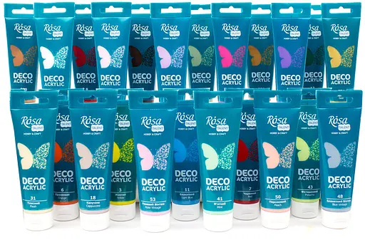 Акрил для декору 75 мл матовий Rosa Talent - фото 2