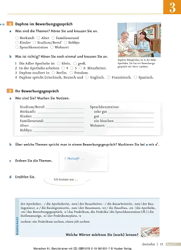Menschen A1. Berufstrainer mit Audio-CD - фото 9