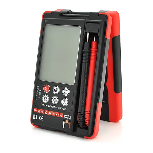 Мультиметр ANENG AN-Q60S, вимірювання: V, A, R, C, T, F - фото 4