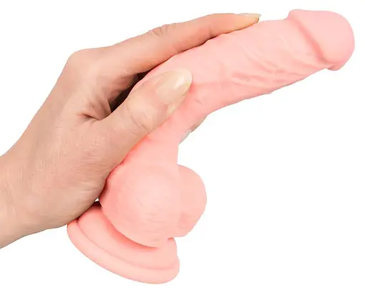 Фалоімітатор Medical Silicone Dildo 18 см тілесний - фото 5