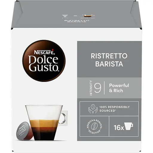 Уцінка. Кава в капсулах NESCAFE Dolce Gusto Ristretto Barista 104 г  - фото 7