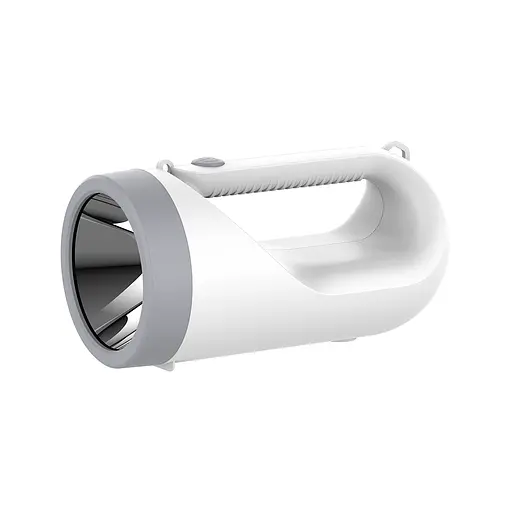 Фонарик ручной светодиодный Horoz Electric Lampard 5W бело-серый