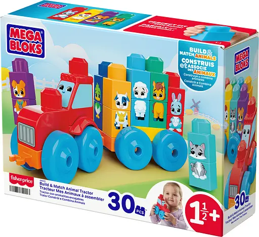 Конструктор Mega Bloks Трактор з тваринками (JKG33) - фото 12