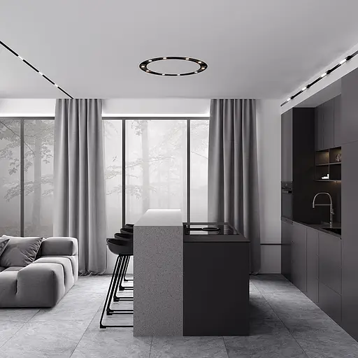 Потолочная люстра Skarlat RSL74110 6×3W BK 4000K - фото 3