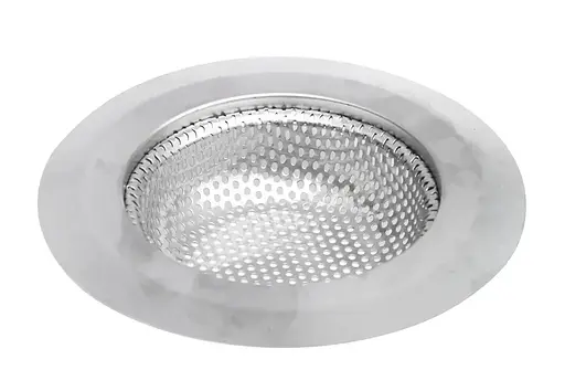 Сітка-фільтр для раковини з нержавіючої сталі фільтр проти засмічення Ø 9 см, Kitchen Master Сірий 86663 - фото 1