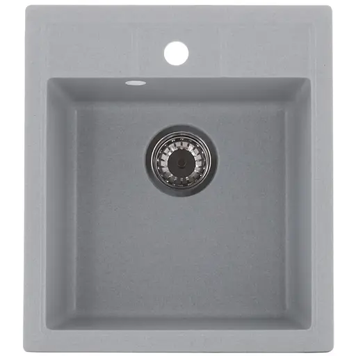 Кухонная мойка Zerix ZS-4651S-09 gray ZX4567, Серый - фото 1