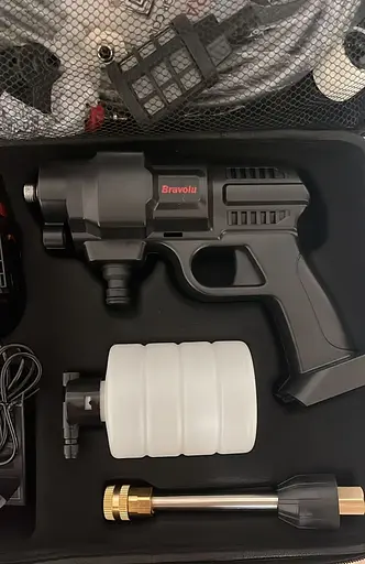 Мойка высокого давления с аккумулятором, Bravolu MAX 430 PSI Hid - фото 3