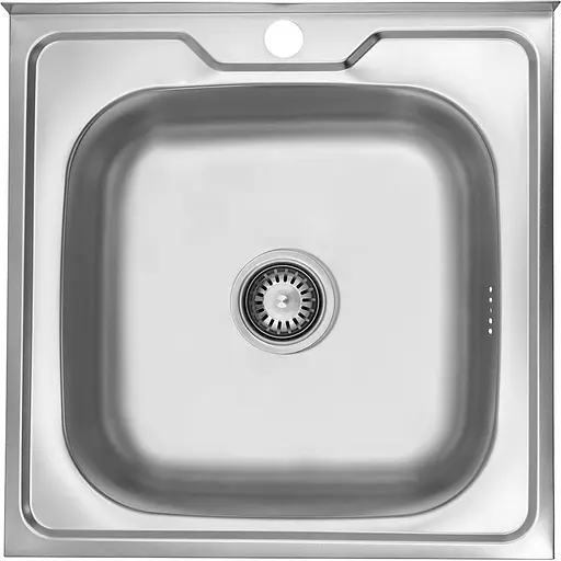 Кухонная мойка Kroner KRP Satin - 5050 (0,6 мм) (CV022819) - фото 1
