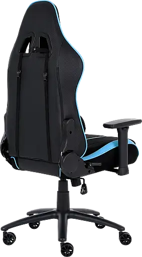 Геймерське крісло GT Racer чорне із синім (X-2565 Black/Blue) - фото 4