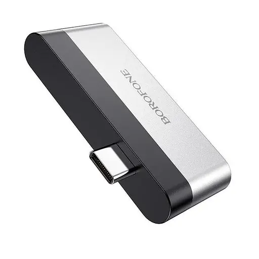 Переходник USB Hub Borofone DH1 - фото 2