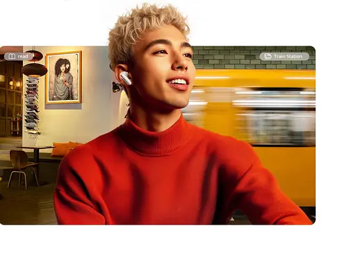 Bluetooth-гарнітура Realme Buds Air 7 Pro Glory Beige_EU - фото 10