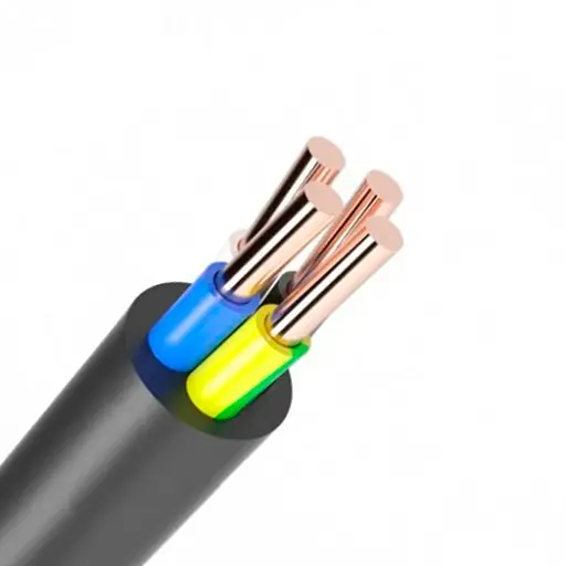 Кабель Одескабель ВВГ 4*25 -0,66 ціна за метр бухта 100 м. чорний