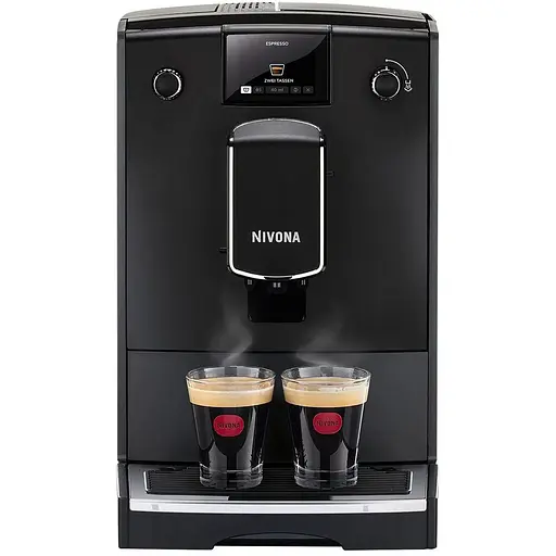 Nivona Кавомашина CafeRomatica, 2,2л, зерно+мелена, автомат.капуч, авторецептів -5, чорний - фото 1