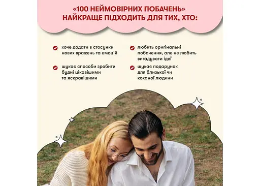 Настольная игра Оrner 100 невероятных свиданий (укр.) (orner-2865) - фото 2