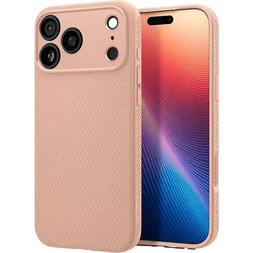 Чохол Spigen Liquid Air Case для Apple iPhone 17 Pro Max Rose Titanium ACS10269 (149384) - фото 2