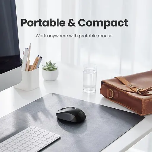 Бездротова миша UGREEN MU003 Portable Wireless Black (90371) - фото 4