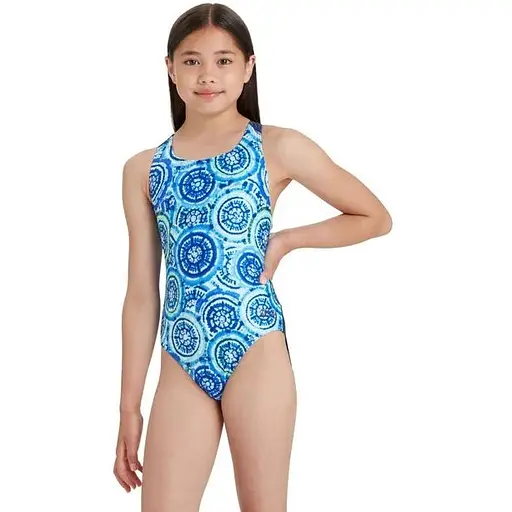 Купальник Zoggs Carousel Flyback 14 Синій/Блакитний (1000-463109.CARF.34) - фото 2