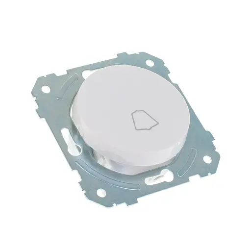 Кнопка дзвінка Brille WB-1VB Wh 42-275
