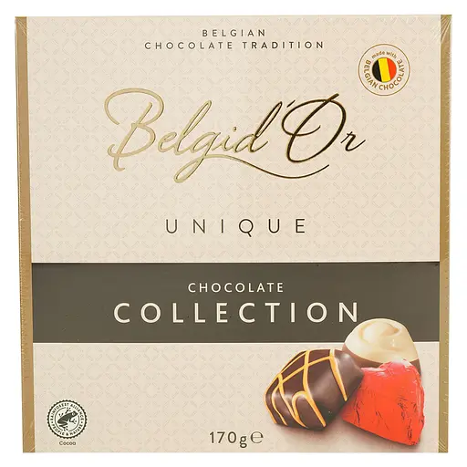 Цукерки шоколадні Belgid'Or асорті 170 г (597715)