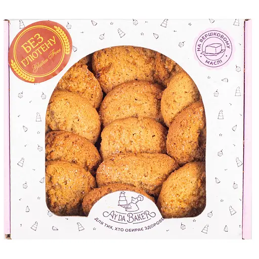 Печиво здобне безглютенове Ay da Baker Кориця 220 г