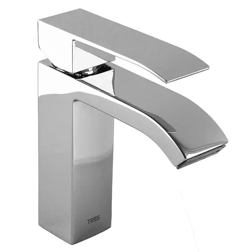 Змішувач для умивальника Tres Cuadro 00610101 Хром - фото 1