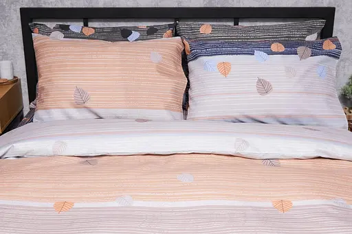 Комплект постільної білизни Moon&Star Микросатин Premium Autumn Glow King Size 220x240 наволочки 2х50х70 - фото 2