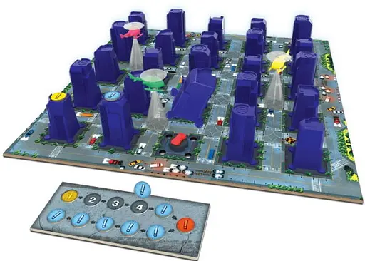 Настольная игра Games 7 Days Погоня: полиция против угонщика (City chase) (укр.) (PGN01UA) - фото 2