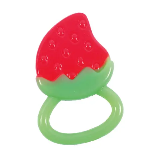 Прорізувач для зубів Lindo Полуничка (TH2016005) - фото 1