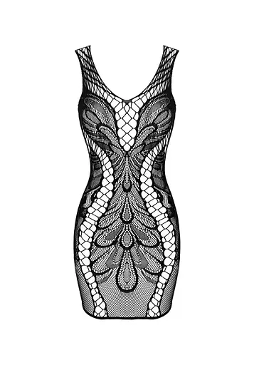 Сексуальна сукня Obsessive D608 XL/XXL чорний - фото 7