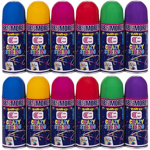 Серпантин кольоровий у балоні, 13-38, (В асортименті) - фото 2