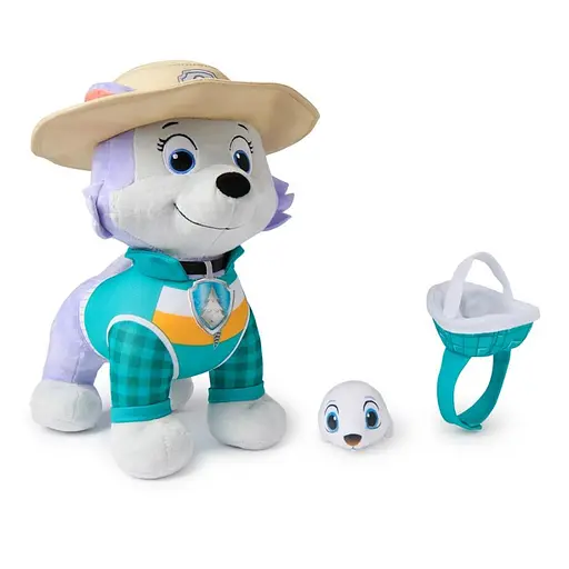 Мягкая игрушка Paw Patrol Щенячий патруль Щенок Эверест с любимцем 30 см (SM47401/7687) - фото 4