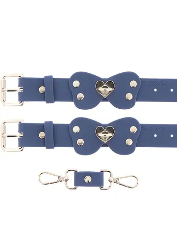 Наручники Taboom Silicone Supreme Wrist Cuffs Set синій - фото 5