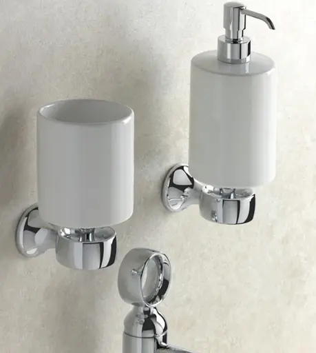 Склянка Stilhaus Opera підвісна білий/хром OP1008 білий - фото 2