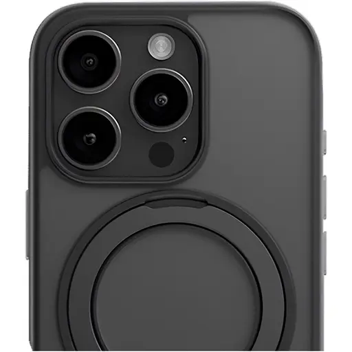 Чохол Blueo Frosted Magnetic Case Rotatable Stand with MagSafe для Apple iPhone 16 Pro Max Black (BL037-I16PMBLK) [127617] - фото 3