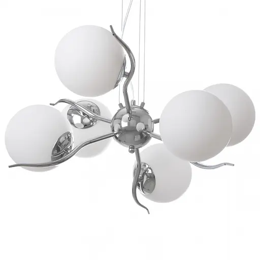 Люстра Brille молекула подвесная E27 60W CH (BL-429S/6) - фото 6