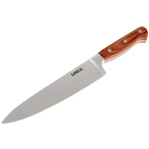 Ніж поварський із нержавіючої сталі 35х4.7 см Шеф Wood (NS45KN) - фото 2