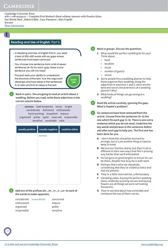 Complete First. Student's Book without answers - фото 4