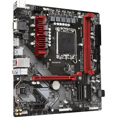 Материнская плата Gigabyte LGA1700, B760M Gaming DDR4, B760, 2xDDR4, Int.Video (CPU), 4xSATA3, 2xM.2, 1xPCI-E 16x 4.0, 1xPCI-E 1x 3.0, Real 6xUSB3.2/6xUSB2.0, VGA/HDMI/DP, MicroATX - фото 3