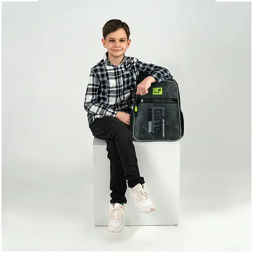 Рюкзак Kite Education каркасний 531 SK8 Board Чорний (K26-531M-2) - фото 19