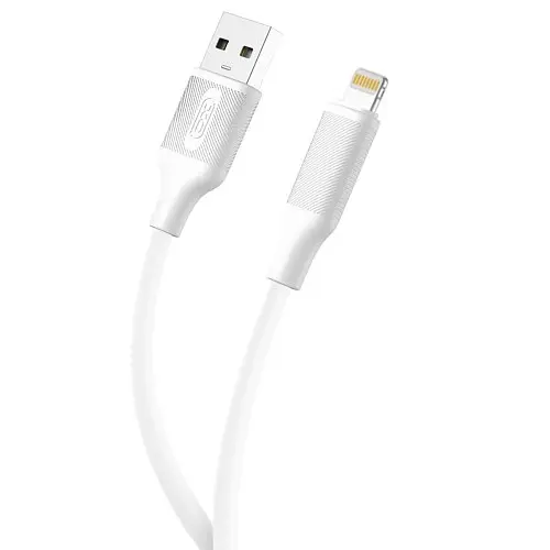 Кабель XO NB265 Minimalist Series Lightning Data Cable 1 м Білий - фото 1
