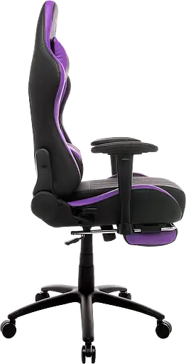 Геймерское кресло GT Racer черное с фиолетовым (X-2534-F Black/Violet) - фото 4