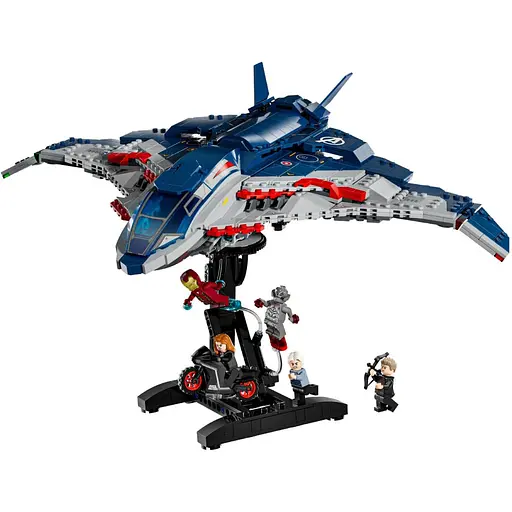 Конструктор LEGO Marvel Super Heroes Месники Ера Альтрона Квінджет 1131 деталь (76325) - фото 2