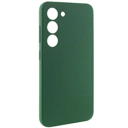 Чохол Lakshmi Silicone Cover Full Camera (AAA) для Samsung Galaxy S22 Зелений / Cyprus Green - фото 2
