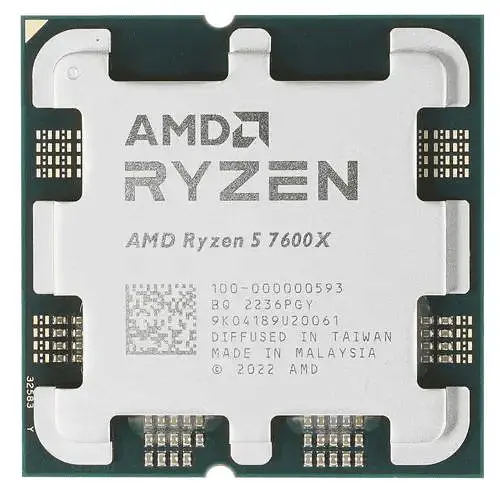 Процессор AMD Ryzen 5 7600X WOF (100-100000593WOF) (Socket AM5, 12T, 5.3 ГГц, Box) - фото 1