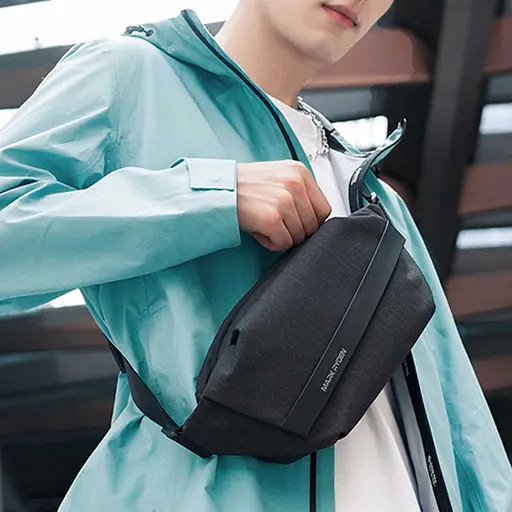 Сумка-бананка Mark Ryden 8331 8л для планшета до 7.9' Black (17598) - фото 4